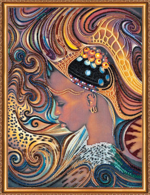 Bead Embroidery Kit Main Bead Embroidery Kit Africa daughter