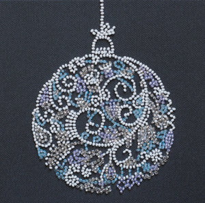 Bead Embroidery Kit Mini Bead embroidery kit Lace ball