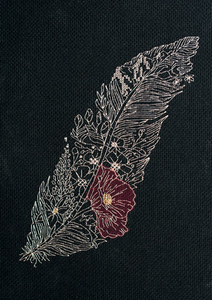Cross Stitch Kit Cross-stitch kits Feather-1