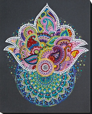 Bead Embroidery Kit Main Bead Embroidery Kit Contemplating…