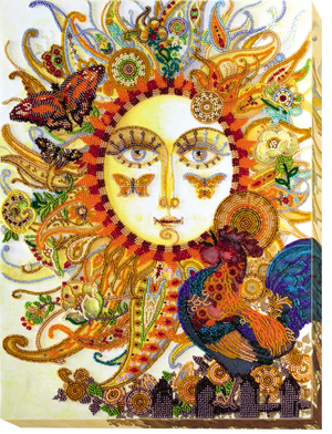 Bead Embroidery Kit Main Bead Embroidery Kit Sunrise