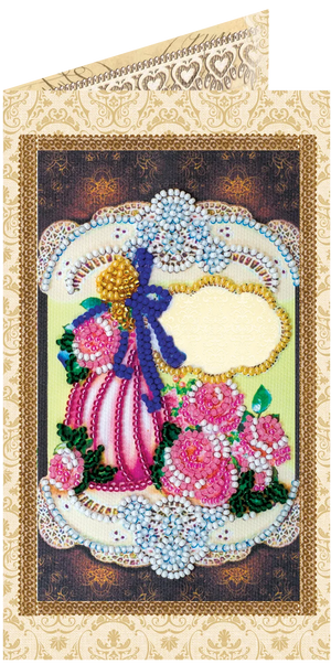 Postcards Bead Embroidery Kit Postcard Bead embroidery kit A present for the darling