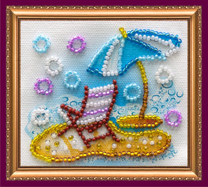 Magnets Bead Embroidery Kit Magnets Bead embroidery kit Under the umbrella