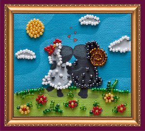Magnets Bead Embroidery Kit Magnets Bead embroidery kit Enamoured woollies – 1
