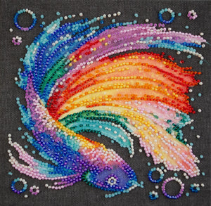 Bead Embroidery Kit Mini Bead embroidery kit Variegated