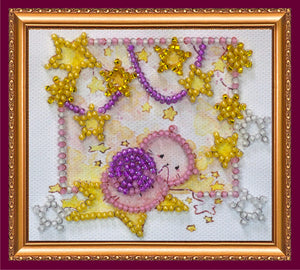 Magnets Bead Embroidery Kit Magnets Bead embroidery kit Cat constellation