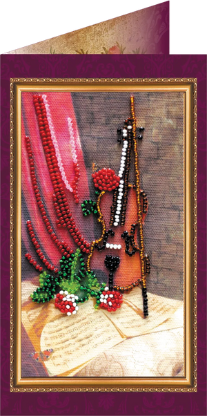 Postcards Bead Embroidery Kit Postcard Bead embroidery kit Congratulations – 16