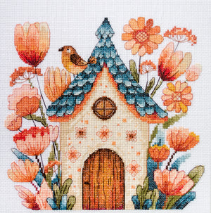 Cross Stitch Kit Cross-stitch kits Sing for us, little bird!