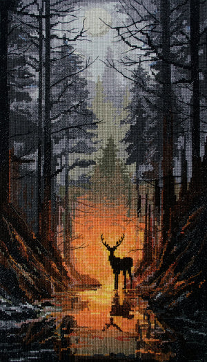 Cross Stitch Kit Cross-stitch kits Forest guard