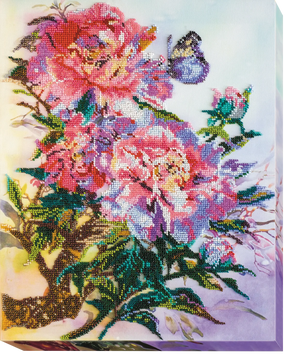 Bead Embroidery Kit Main Bead Embroidery Kit China peonies