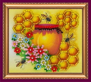 Magnets Bead Embroidery Kit Magnets Bead embroidery kit Honey