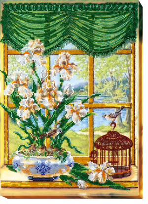 Bead Embroidery Kit Main Bead Embroidery Kit Spring is everywhere-1