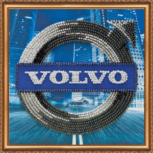 Bead Embroidery Kit Mini Bead embroidery kit VOLVO