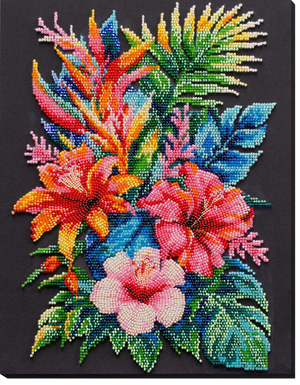 Bead Embroidery Kit Main Bead Embroidery Kit Heavenly delight
