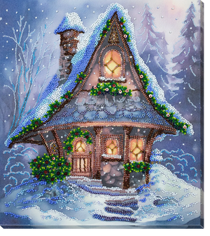 Bead Embroidery Kit Main Bead Embroidery Kit When winter blows cold