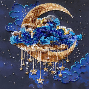 Bead Embroidery Kit Mid-sized bead embroidery kit Cradle of Stellar Dreams