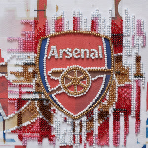 Bead Embroidery Kit Mini Bead embroidery kit FC Arsenal