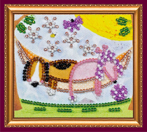 Magnets Bead Embroidery Kit Magnets Bead embroidery kit In hammock