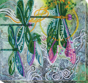 Bead Embroidery Kit Main Bead Embroidery Kit Sparks over the lake