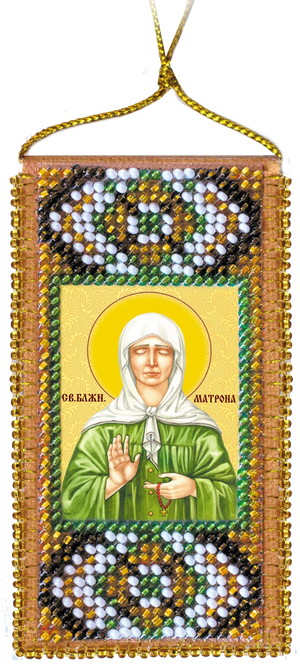 Talisman Bead Embroidery Kit Talisman bead embroidery kits Prayer to Saint Matrona