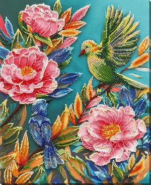 Bead Embroidery Kit Main Bead Embroidery Kit Spring commotion