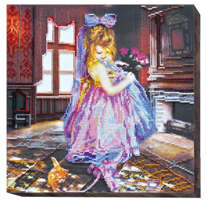 Bead Embroidery Kit Main Bead Embroidery Kit After the promenade