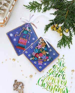 Christmas and New Year Decor Kit Decoration The holiday comes to us
