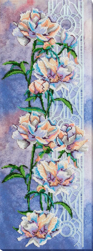 Bead Embroidery Kit Main Bead Embroidery Kit Blooming sorbet