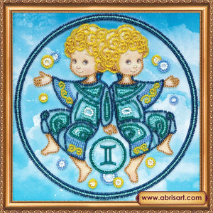 Bead Embroidery Kit Main Bead Embroidery Kit Gemini