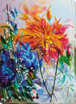 Bead Embroidery Kit Main Bead Embroidery Kit Vivid
