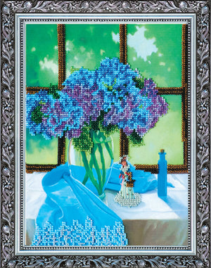 Bead Embroidery Kit Main Bead Embroidery Kit Lilac ambience