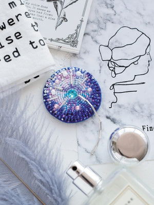 Brooch Embroidery Kit Decoration Dandelion