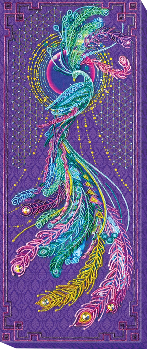 Bead Embroidery Kit Main Bead Embroidery Kit Feather Sunbird