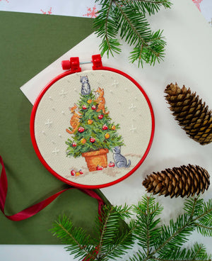 Cross Stitch Kit Cross-stitch kits The naughty cats