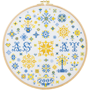 Cross Stitch Kit Cross-stitch kits Family sampler