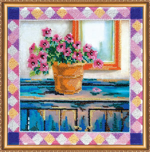 Bead Embroidery Kit Main bead embroidery kits Azalea