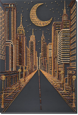 Bead Embroidery Kit Main Bead Embroidery Kit City of dreams