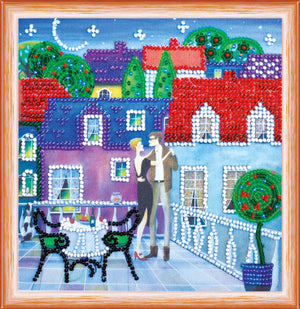 Bead Embroidery Kit Mini Bead embroidery kit Table for two