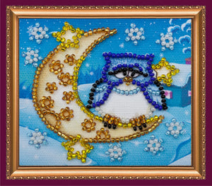Magnets Bead Embroidery Kit Magnets Bead embroidery kit Owl – 2