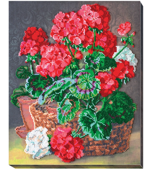 Bead Embroidery Kit Main Bead Embroidery Kit Crane's bill