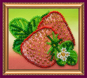 Magnets Bead Embroidery Kit Magnets Bead embroidery kit Strawberry