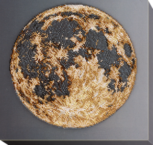 Bead Embroidery Kit Main Bead Embroidery Kit Moon