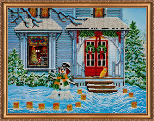 Bead Embroidery Kit Main Bead Embroidery Kit Christmas story