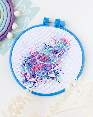 Cross Stitch Kit Cross-stitch kits Watercolor elephant
