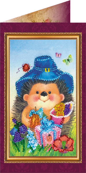 Postcards Bead Embroidery Kit Postcard Bead embroidery kit Congratulations – 8