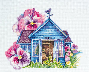 Cross Stitch Kit Cross-stitch kits Violet house