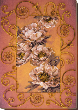 Bead Embroidery Kit Main Bead Embroidery Kit Grisaille