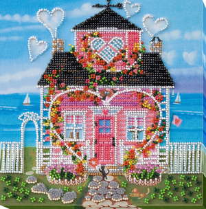 Bead Embroidery Kit Mid-sized bead embroidery kit Where love lives