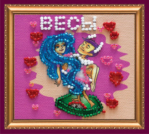 Magnets Bead Embroidery Kit Magnets Bead embroidery kit Libra
