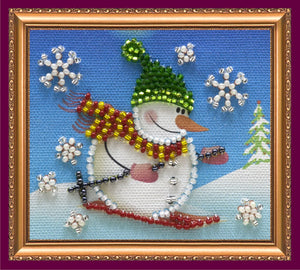 Magnets Bead Embroidery Kit Magnets Bead embroidery kit Snowman – 2